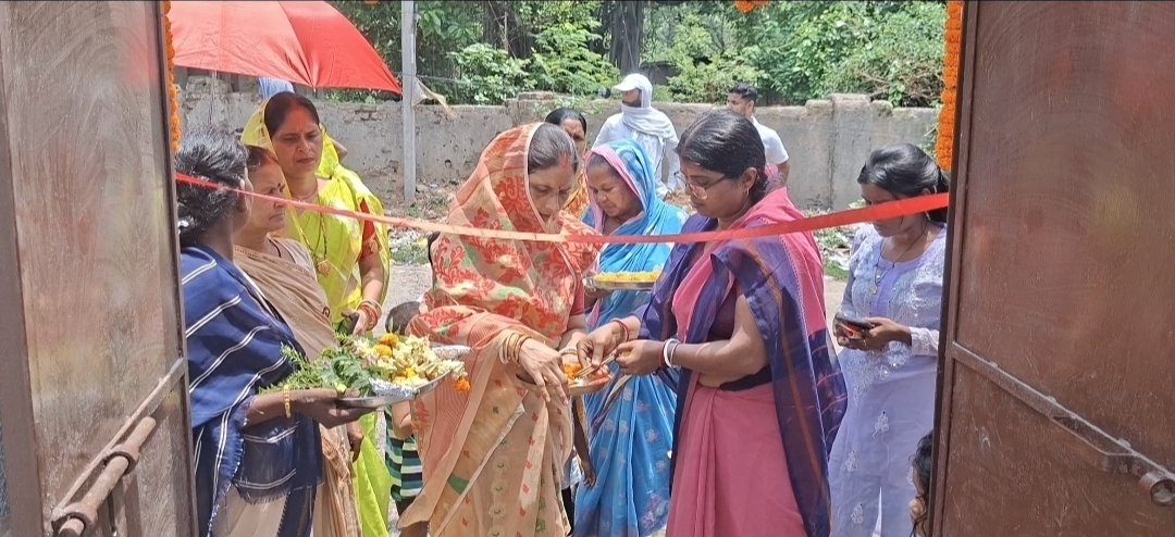 सिवलिबाड़ी दक्षिण पंचायत में दो आंगनबाड़ी केंद्रों का उद्घाटन।